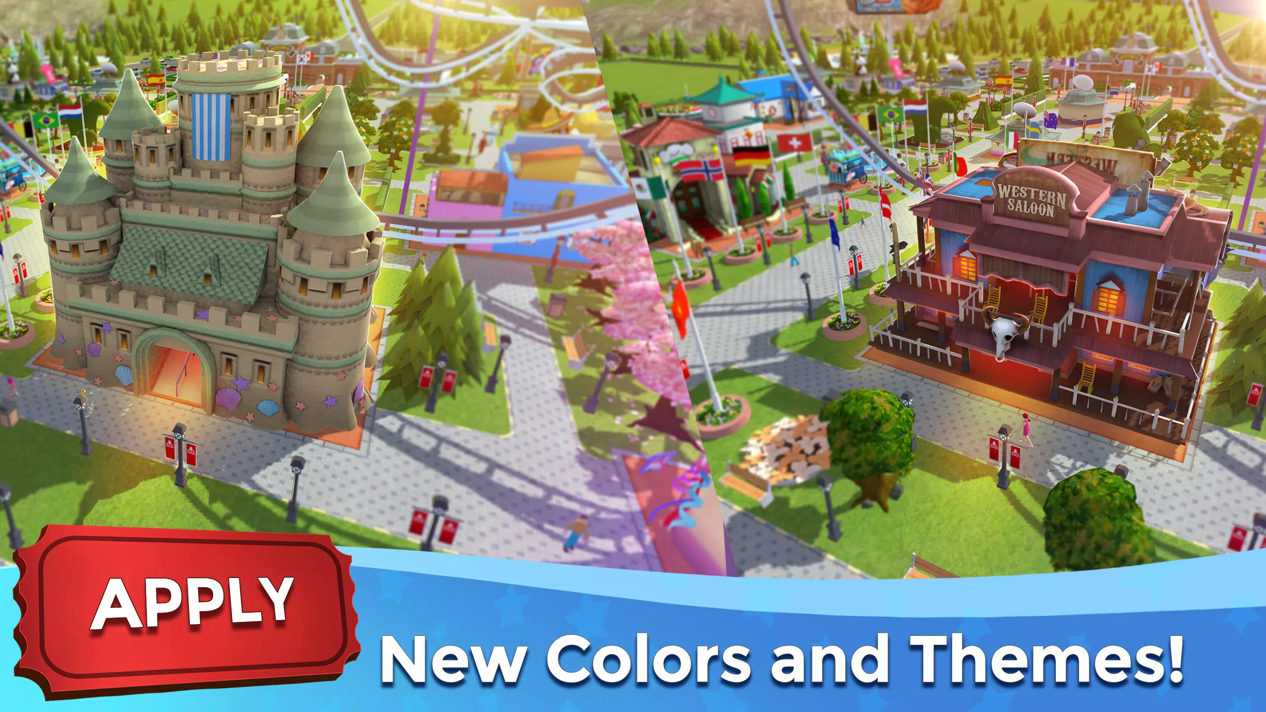 RollerCoaster Tycoon Touch - Parque Temático - Baixar APK para