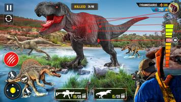 Wild Dino Hunting Shooting 3D captura de pantalla 1