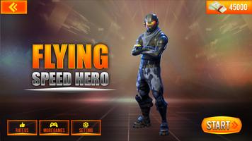 Flying Hero- City Crime Shooti تصوير الشاشة 2