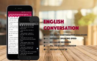English Conversation الملصق