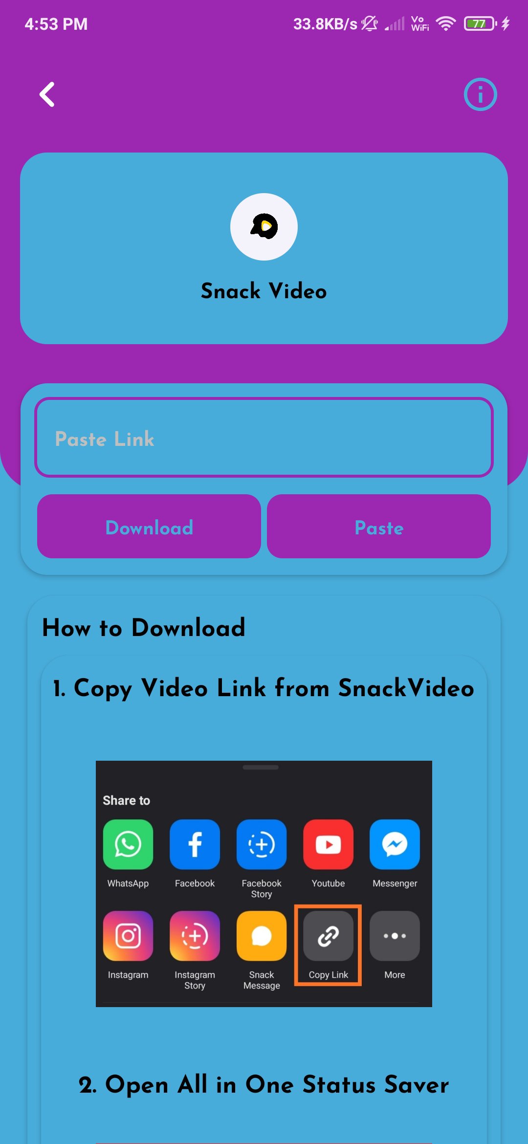 ATK Multi Videos Downloder Without Watermark APK for Android Download