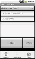 Trip & Cruise Notes captura de pantalla 1