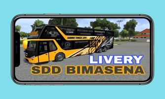 Livery Bussid SDD Bimasena 포스터