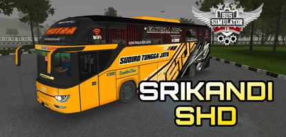 Livery Bussid Srikandi SHD постер