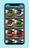 Livery Bussid Srikandi SHD imagem de tela 3