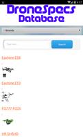 Drone Specs Database capture d'écran 2