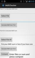 Md5 File Sum Checker - FREE capture d'écran 1