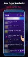 Music Player Mp3 Downloader Affiche