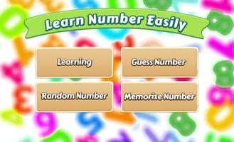 Learn Number Affiche