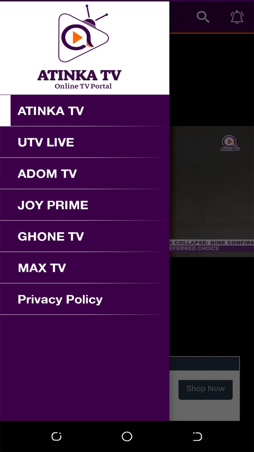 Atinka Tv For Android Apk Download