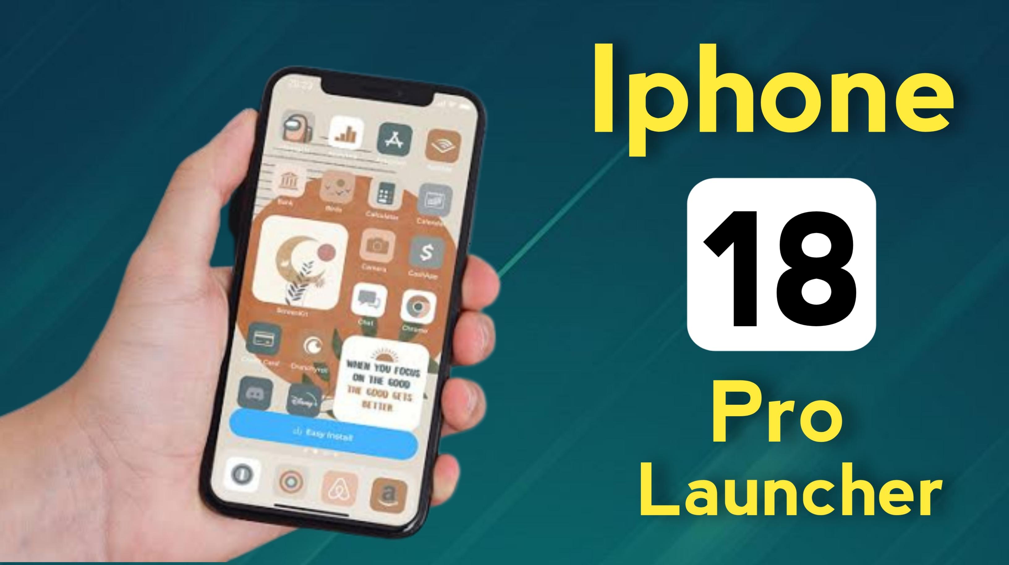 Ios launcher 18 pro. Айфон 18. IOS 18. Без 15 18 на айфоне.