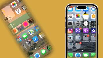 iOS wallpaper and launcher screenshot 1