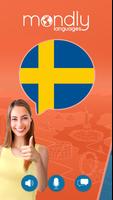 Schwedisch lernen & sprechen Plakat
