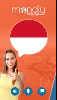 印度尼西亚语：交互式对话 - 学习讲 -门语言 海報