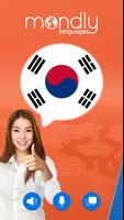 Mondly: 韓国語を学ぶ。韓国語を話す ポスター
