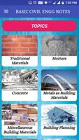 Basic Civil Engineering Books & Lecture Notes الملصق