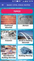 Basic Civil Engineering Books & Lecture Notes Plakat