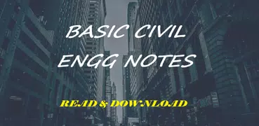 Basic Civil Engineering Notes & Books 2021