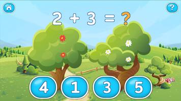 Math for Kids: ensinar números Cartaz