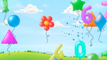 儿童气球流行游戏 截图 1