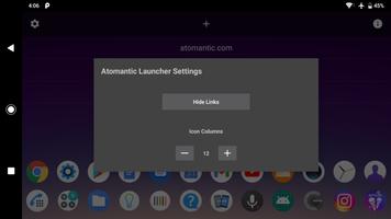 Atomantic Launcher स्क्रीनशॉट 1