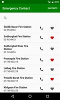 BD Emergency Contacts Number الملصق
