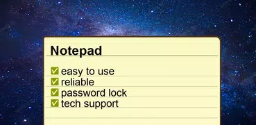 Notepad - simple notes