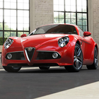 Real Car Parking Alfa Romeo 8C biểu tượng
