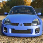 Fast Racer Renault Clio Ride-icoon
