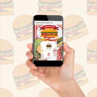 Homemade Burger E-book Affiche