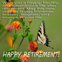 Happy Retirement Wishes capture d'écran 1