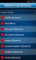 Drugs Dictionary Medical پوسٹر