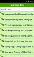 Hair Care Tips Cartaz