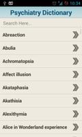 Medical Psychiatric Dictionary الملصق