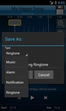 MP3 Cutter and Ringtone Maker♫ 截图 3