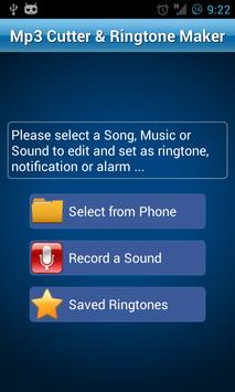 MP3 Cutter and Ringtone Maker♫ 海报