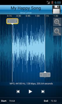 MP3 Cutter and Ringtone Maker♫ 截图 2