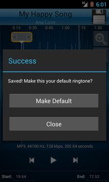 MP3 Cutter and Ringtone Maker♫ 截图 4
