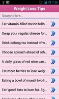 How to Lose Weight Loss Tips Affiche