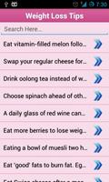 How to Lose Weight Loss Tips poster