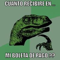 Boleta de Pago Poster