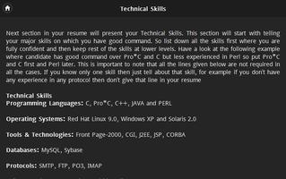 How to Write CV screenshot 3