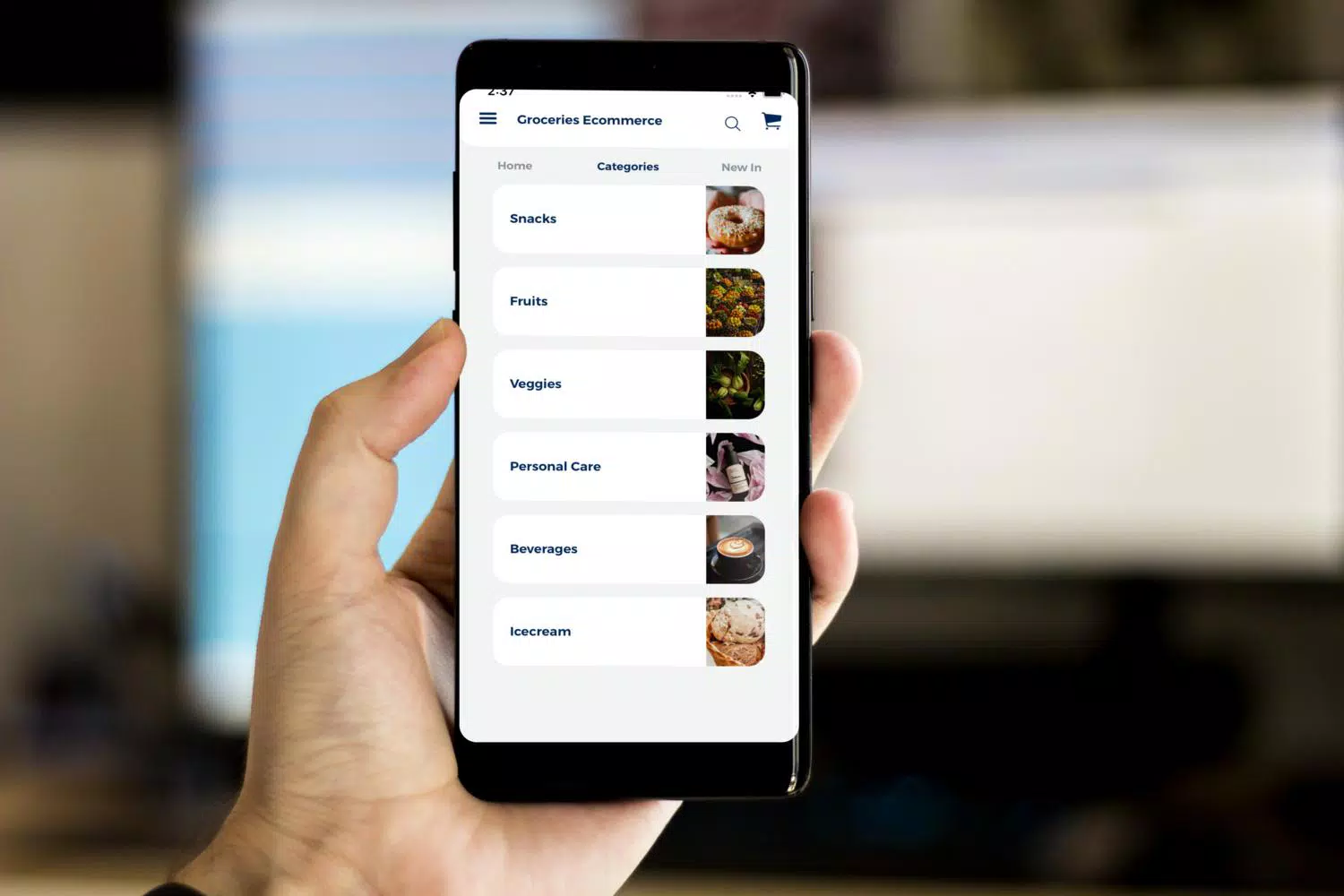 AtoZUI - Grocery Ecommerce React Native Template APK for Android Download