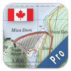 Canada Topo Maps Pro icône