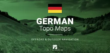 Deutschland Topo Karten