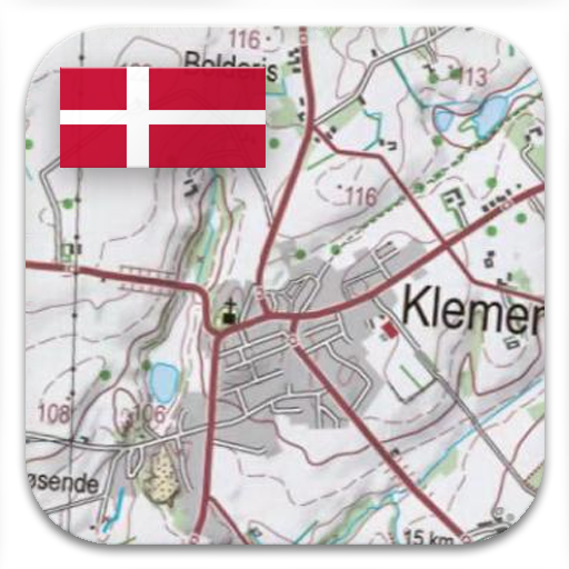Dänemark Topo Karten