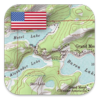 US Topo Maps أيقونة