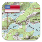 Mapas Topográficos de EE.UU. icono