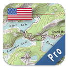 US Topo Maps Pro أيقونة