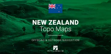 Neuseeland Topo Karten